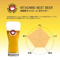 クラフトビール 常陸野ネストビール ゆずラガー 缶 350ml 3本