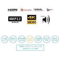 JAPANNEXT 43インチ ワイド 4K液晶モニター HDR対応 JNーIPS4302UHDR 1台