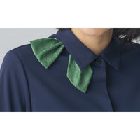 セロリー ポロシャツ(リボン付き) 4L ブラック 37240-17 1枚（直送品）