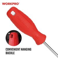 WORKPRO ワークプロ 6本組 プラス・マイナスドライバーセット WP200501 1セット（直送品）