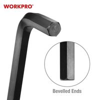 WORKPRO ワークプロ 10本組 六角レンチセット WP222001 1セット（直送品）