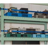 【落下・転倒防止用品】オーエッチ工業 タナガード Sサイズ 樹脂バックル付 間口1200mm用 2NJ-S12 1個