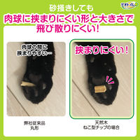 猫砂 デオトイレ 飛び散らないねこ型チップ  天然木 消臭・抗菌チップ 4L 1袋 ユニ・チャーム