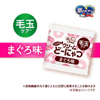 銀のスプーン お魚味クリーム どーにゃつ 毛玉ケア まぐろ味 国産（6g×4袋）1袋 ユニ・チャーム キャットフード 猫用 おやつ