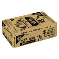 (数量限定)チューハイ キリン 氷結 無糖 ゆずスパークリング ALC 7% 缶 350ml 1ケース(24本)