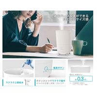 TOPLAND（トップランド） パーソナル ラクラク給水加湿器100 ホワイト SH-RK100 WT 1台