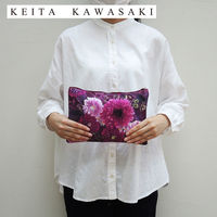 フラットポーチ GF1316　V KEITA KAWASAKI GF1316_00V 1枚 川島織物セルコン（直送品）