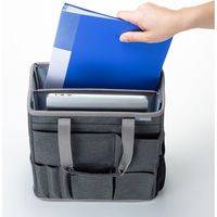 サンワサプライ テレワークミーティングバッグ BAG-TW5GY 1個（直送品）