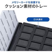 サンワサプライ DVDトールケース型メモリーカードケース(SDカード、microSDカード用) FC-MMC28SDM 1個