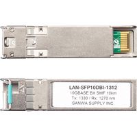 サンワサプライ BiDirectional SFPコンバータ（10Gbps） LAN-SFP10DBI-1312 1個（直送品）