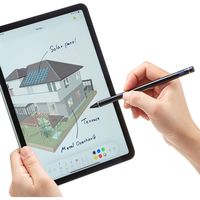 サンワサプライ 充電式極細タッチペン(ブラック) PDA-PEN46BK 1本