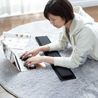 サンワサプライ 超大型低反発リストレスト(キーボード用) TOK-MU4BK 1個