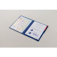 ライオン事務器 フラップ式ホルダー ビジカル A4E FH-300B 黄色(イエロー) 13987 1セット(1冊×3)