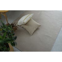 スミノエ コンシェルジュ LONGFORD 防炎 ラグ ロングフォード LGF1 3000×3500mm アイボリー 1枚（直送品）