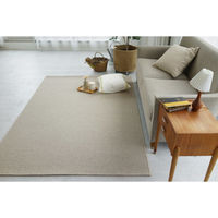 スミノエ コンシェルジュ ウールスコット プレーン 防炎 ラグ WS101 3000×3500mm アイボリー 1枚（直送品）