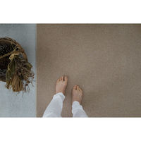 スミノエ コンシェルジュ ウールスコット プレーン 防炎 ラグ WS104 2500×2500mm ベージュ 1枚（直送品）