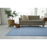 スミノエ コンシェルジュ WOOL REX 防炎 ラグ ウールレックス WR32 2500×3000mm マリンブルー 1枚（直送品）