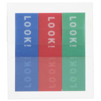 サンスター文具 付箋 ピリット!PU LOOK S2827484 1セット(5個)