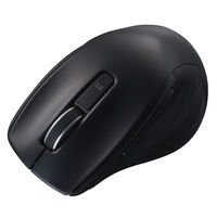 ナカバヤシ 無線静音５ボタンＢｌｕｅＬＥＤマウス MUS-RKF144BK 1個（直送品）