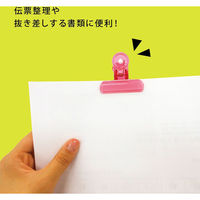 アックスコーポレーション アクリル目玉クリップ AMK-LRO10P L ローズ 10個セット 1袋