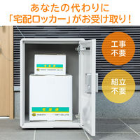サンワサプライ 宅配ボックス(置き配・大容量・50リットル・カード式解錠) 300-DLBOX013 1台（直送品）