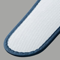 スリッパ　使い切り　前あき　使い切りニット地スリッパ　ネイビー　1セット（10足入）　オリジナル　【アスクル限定】 オリジナル