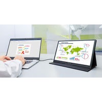 グリーンハウス 13.3型モバイルモニター GH-LCU13A-BK 1台