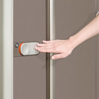 【タクボ物置】田窪工業所 Mr.ストックマン　ダンディ　背面棚タイプ　標準屋根　カーボンブラウンND-2522B 1台（直送品）