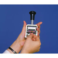 ライオン事務器 ナンバリング C型 6桁7様式・E字体 C-71 20620 1台