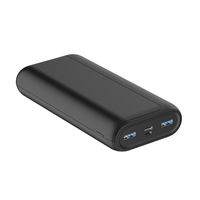 磁気研究所 PD20W/QC3.0対応20000mAhモバイルバッテリー ブラック HD-PD20W20000BTBK 1個