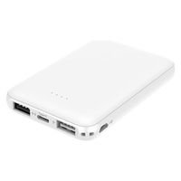 磁気研究所 超小型 Type-C入出力対応モバイルバッテリー5000mAh ホワイト HD-MBTC5000GFWH 1個