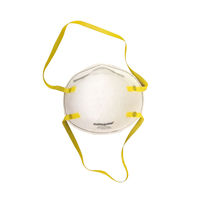 セーフラン安全用品 サージカルN95マスク(立体構造お面式/医療用) アメリカ製 JU002 1箱(20枚)