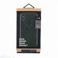 iPhone XS iPhone X ケース Uniq PUソフトシェル型ケース ソフトPU グリーン（直送品）
