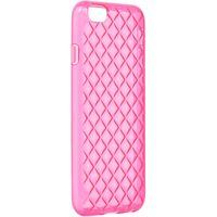 MSソリューションズ iPhone 6_6S [TPU DIA] TPUケース ビビッドピンク LP-IP64TDPK 1個