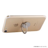 MSソリューションズ スマートフォン(汎用) スマートフォンリング ブラック LP-SMRGS05BK 1個