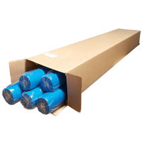 丸玉工業 PP不織布原反ロール 160cm巾×10M(メートル)巻 黒 90010634 1本