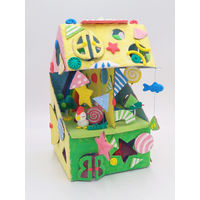 中部電磁器工業 カラフルかみねんど 60g 赤 1個