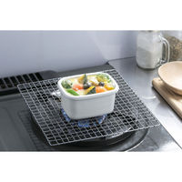 ベストコ モジュラー ホーロー フードストッカー 角型S ブルー MA-1806 1個（直送品）