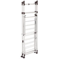 ベストコ かる~い折りたたみ ワンタッチランドリーラック ブラウン ND-9133 1個（直送品）