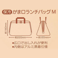 スケーター KGAF1 帆布地保冷がま口型バッグ ねこっと KGA1 1個（直送品）