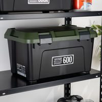 JEJアステージ アクティブストッカー600X（耐荷重80Kg） ブラックグリーン1個