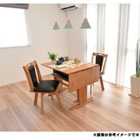 タマリビング モアナ ダイニングテーブル 幅900×奥行750×高さ700mm アルダーナチュラル 50004622 1台（直送品）