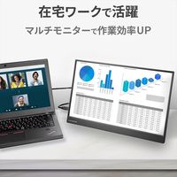 アイ・オー・データ機器 15.6インチ モバイルモニター LCD-CF161XDB-M 1台（直送品）