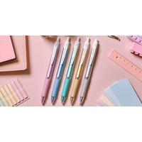 パイロット 油性ボールペン アクロボール Tシリーズ 極細 0.5mm メタルライトグリーン軸 黒インク BAB-15EFT-MLG 1箱(10本入)