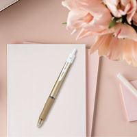 パイロット 油性ボールペン アクロボール Tシリーズ 極細 0.5mm ゴールド軸 黒インク BAB-15EFT-GD 1箱(10本入)