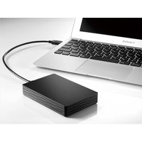 ポータブルハードディスク 5TB アイ・オー・データ機器 「カクうす Lite」 ブラック USB3.1 Gen2/2.0対応