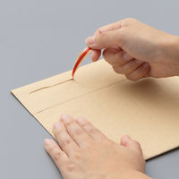 アスクル クッション封筒 茶 CDサイズ 100枚入り KHTB21 1箱(100枚) オリジナル