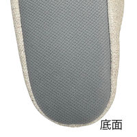 【スリッパ】富士工業 プレミアムビニールスリッパ 抗菌 チャールスタイプ Mサイズ ベージュ 1足