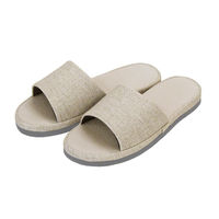 【スリッパ】富士工業 プレミアムビニールスリッパ 抗菌 コンフォートタイプ Mサイズ ベージュ 1足