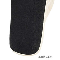 【スリッパ】富士工業 プレミアムビニールスリッパ 抗菌 ソフトタイプ Mサイズ アイボリー 1足